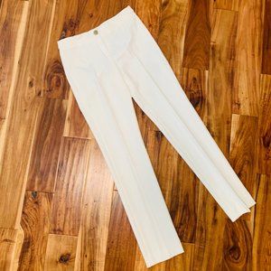 Worth New York Cream Skinny Long Pant